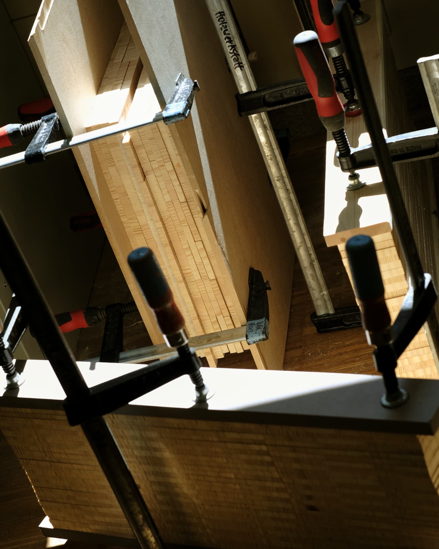 Assemble — Completing the structure and revealing the final connection.